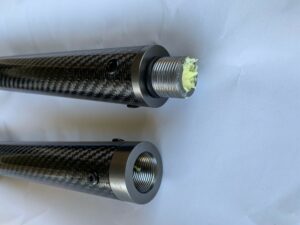 XTREME Scoops Titanium Carbon Fiber Handle 3 Piece Travel (RH)